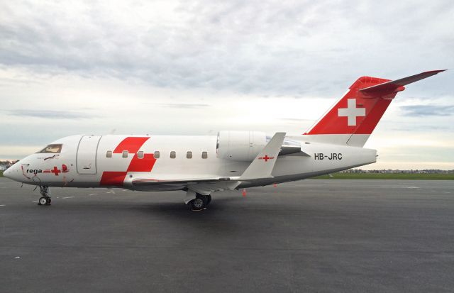 Canadair Challenger (HB-JRC) - Rega Swiss Air Ambulance