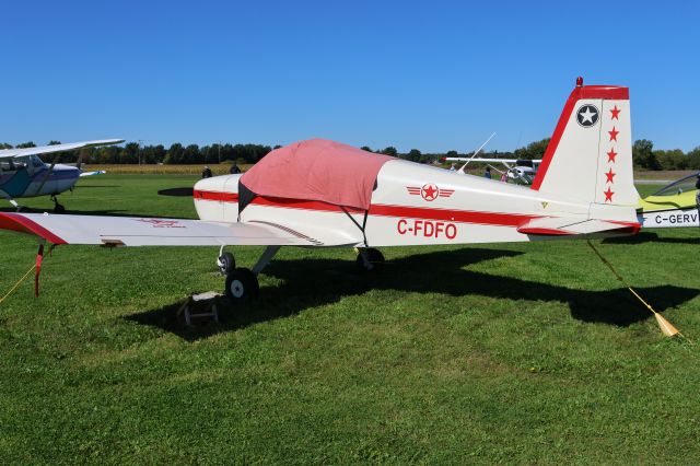 C-FDFO — - C-FDFO Grumman AA-1BX American Aviation RVA à L'Aéroport de Salaberry se Valleyfield CSD3 QC. Le 24-09-2022 à 11:19