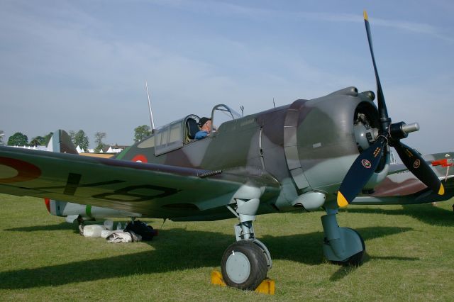 G-CCVH — - Curtiss H-75A-1 , La Ferté-Alais Airfield (LFFQ) open day 2012