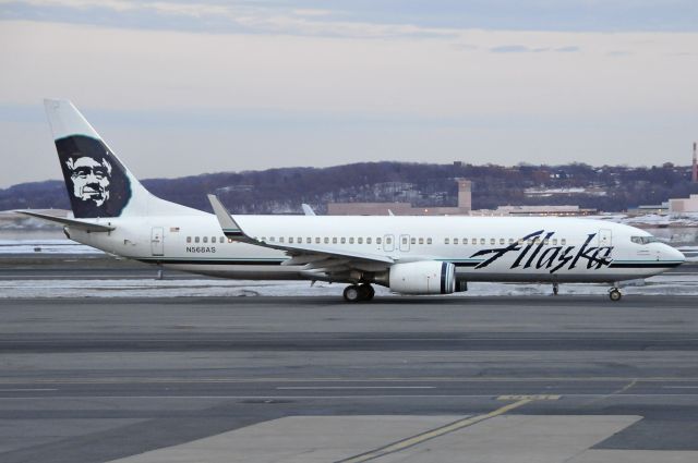 Boeing 737-800 (N568AS) - Seen at KDCA on 2/21/2010