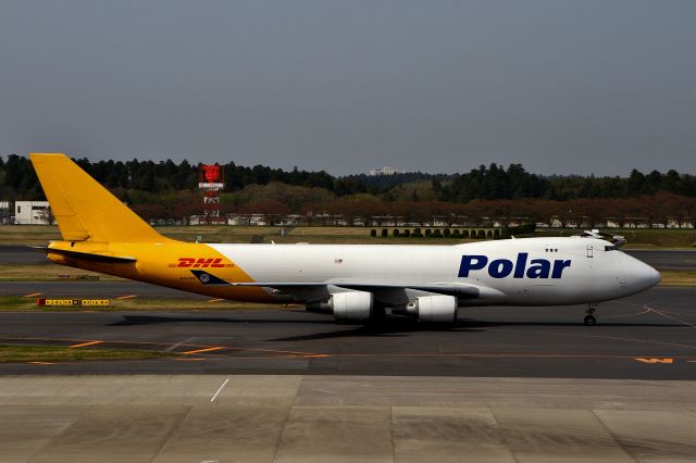 Boeing 747-400 (N416MC) - Polar Air Cargo(DHL) B747-400Fbr /April 9, 2013