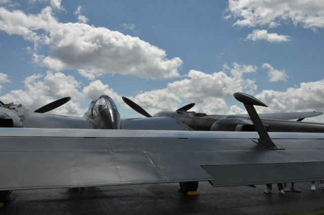 Lockheed P-38 Lightning (41-7630) - Detail of Glacier Girl. SN 41-7630 P-38 Lightning rescued from beneath Greenland ice tomb.