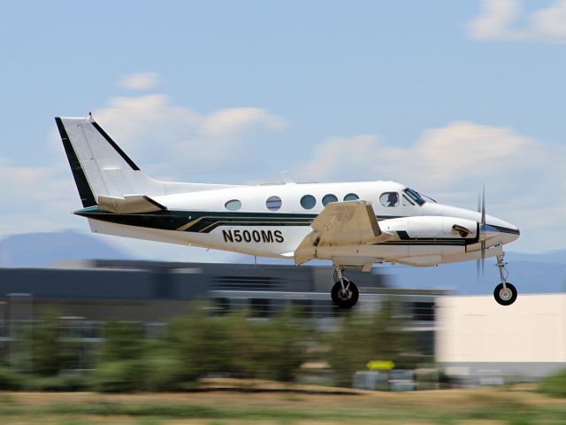 Beechcraft King Air 90 (N500MS) - Mile-Hi Skydiving