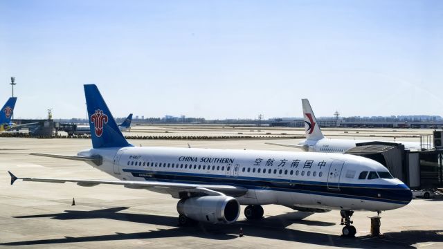 Airbus A320 (B-6827) - 2025.04.02 CSN A320-214 IN ZBAD