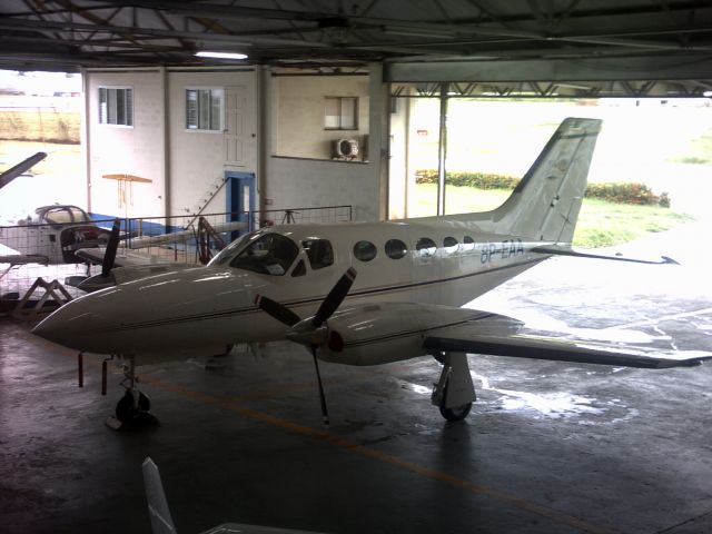 Cessna 421 (8P-EAA)