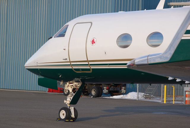 Gulfstream Aerospace Gulfstream IV (N227SV) - Red Sox G-IV on the ramp. Departing to Bedford, MA later this evening.