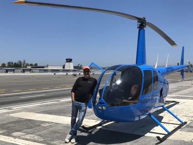 Robinson R-44 (N777RL) - SMO municipal helipad. 