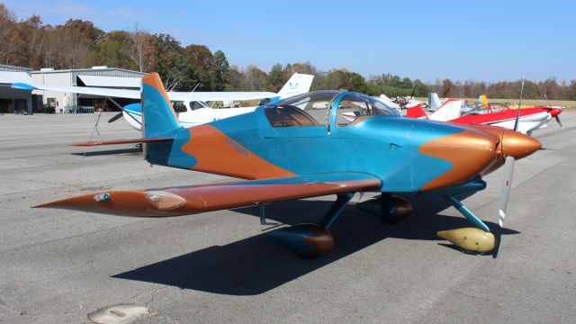Vans RV-6 (N456WM) - A Van's RV-6A on the ramp at Folsom Field, Cullman Regional Airport, AL - October 4, 2022.