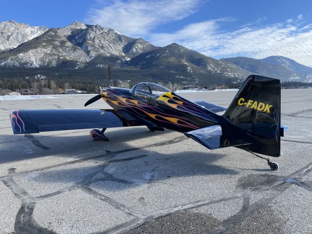 TEAM ROCKET F-1 (C-FADK) - CYCZ Fairmont Hotsprings, BC