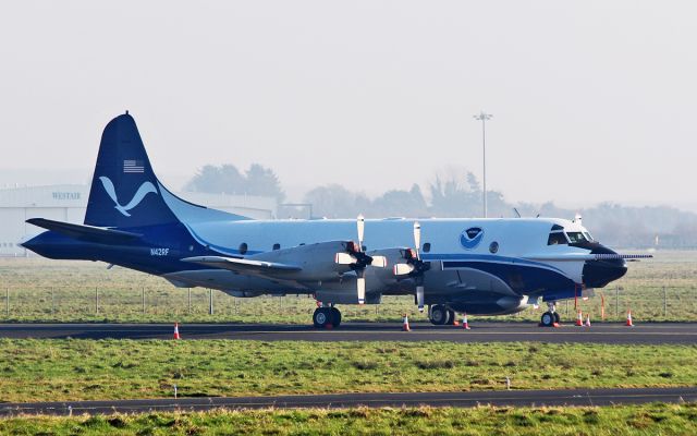 Lockheed P-3 Orion (N42RF) - noaa wp-3d orion n42rf at shannon 22/1/17.