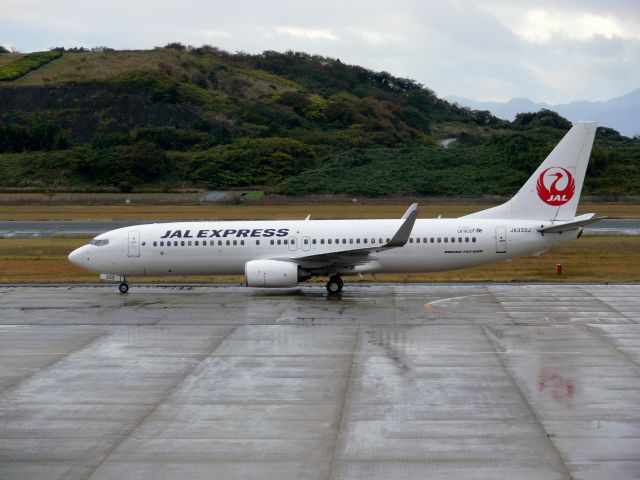 Boeing 737-800 (JA333J) - Nagasaki Japan-RJFU/NGS