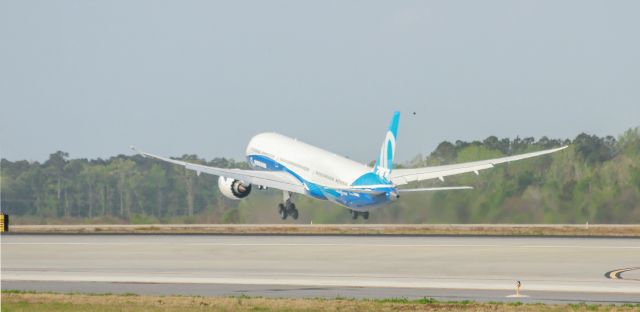 Boeing 787-8 — - Maiden Test Flight from Charleston, SC