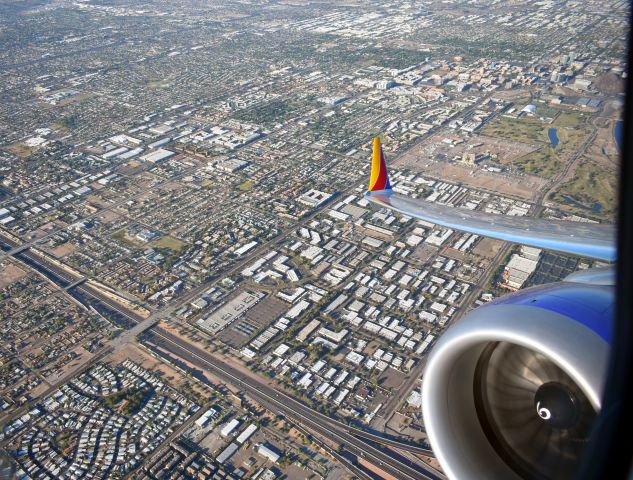 N8709Q — - Departing PHX for Los Angeles (October 1st 2017) 