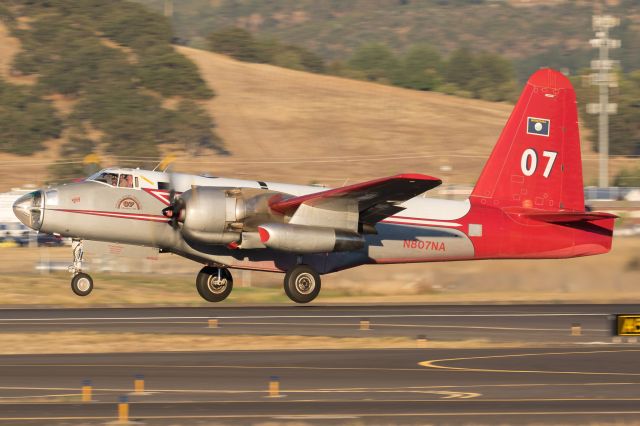 Lockheed P-2 Neptune (N807NA) - Departing for the Gap Fire.