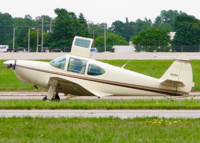 TEMCO Swift (N21FA) - At Oshkosh. 1950 Globe GC-1B Swift