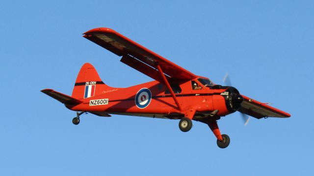 De Havilland Canada DHC-2 Mk1 Beaver (ZK-CKH) - A replica scheme of the real NZ6001 used in Antarctica.