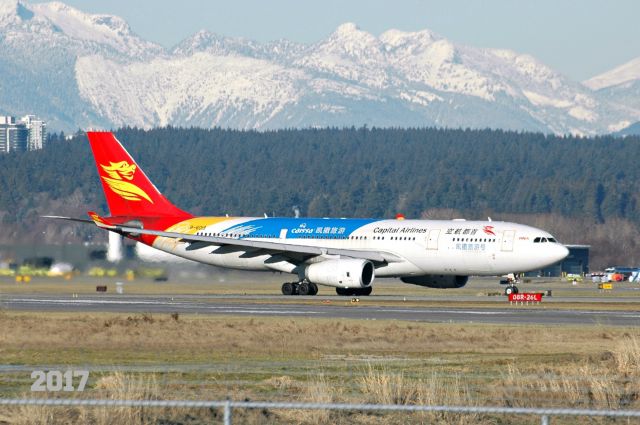 Airbus A330-200 (B-8019) - JD472 to Qingdao Jan.11.207