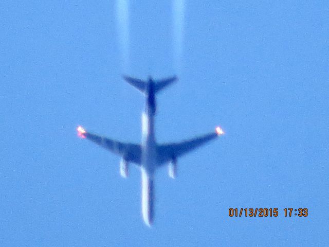 Boeing 757-200 (N972FD) - FedEx flight 985 from MEM to BIL over Southeastern Kansas at 36,000 feet.