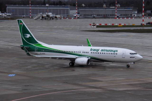 Boeing 737-800 (YI-ASQ) - Dusseldorf, February 2015