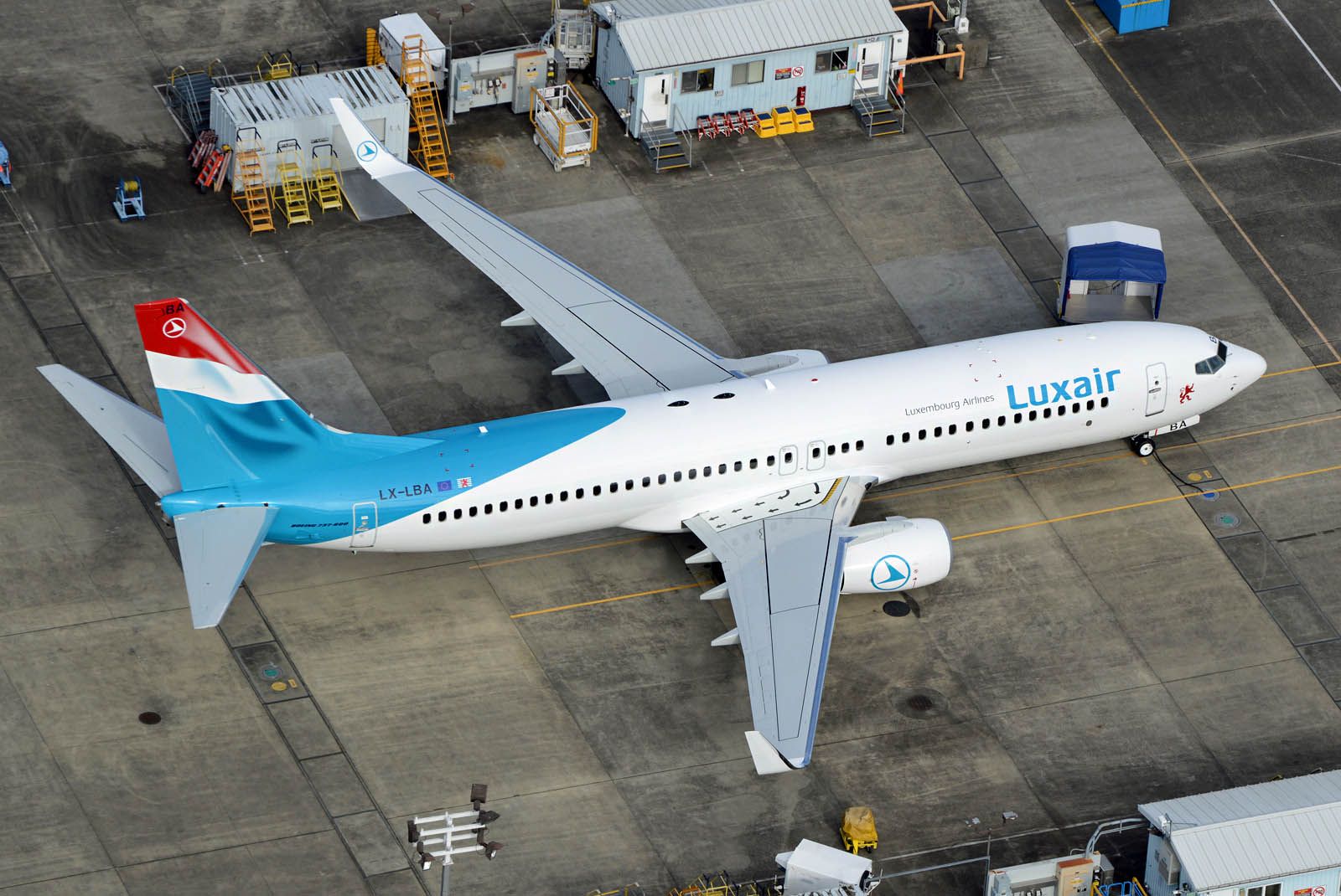 Boeing 737-800 (LX-LBA)