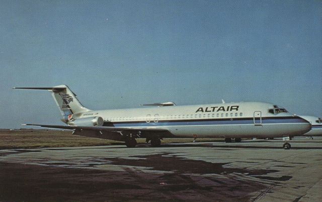 McDonnell Douglas DC-9-30 (N904AK) - scanned from postcardbr /Altair