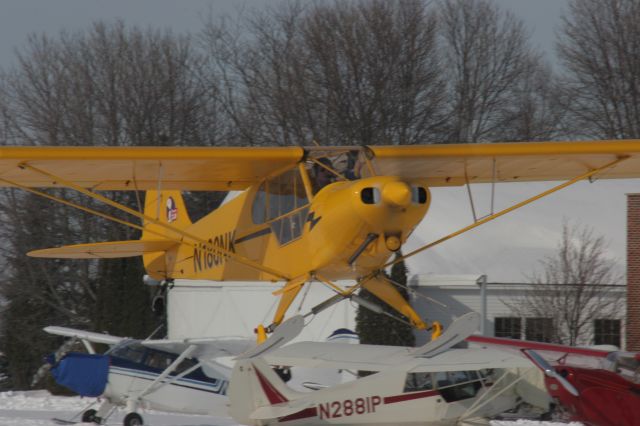 N180NK — - N180NK Departs EAA Pioneer Airport 1-21-12