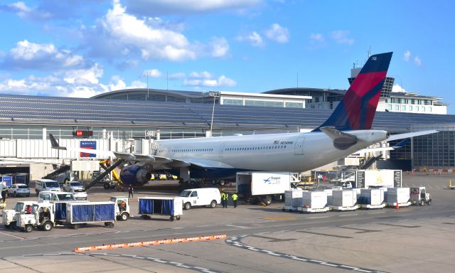 Airbus A330-300 (N814NW) - Delta Airbus A330-323 N814NW in Detroit