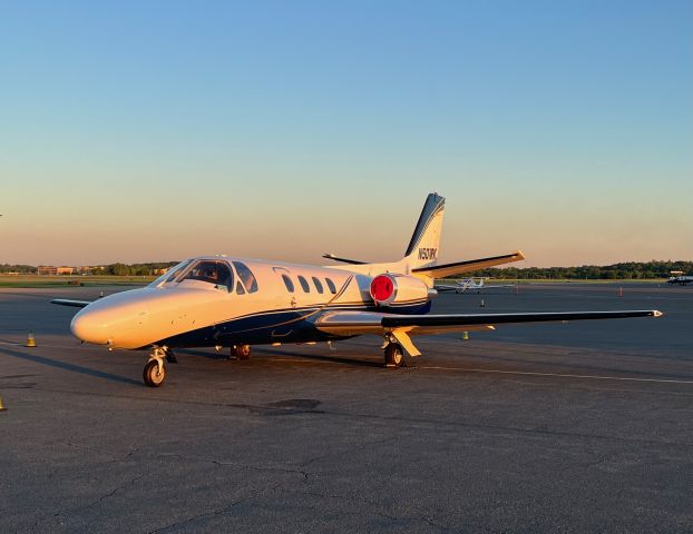 N501RK — - On the Ramp at KLIT for the night