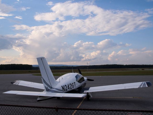 Socata TB-20 Trinidad (N242GT) - taken at Saratoga County Airport, NY on Aug 3,2017