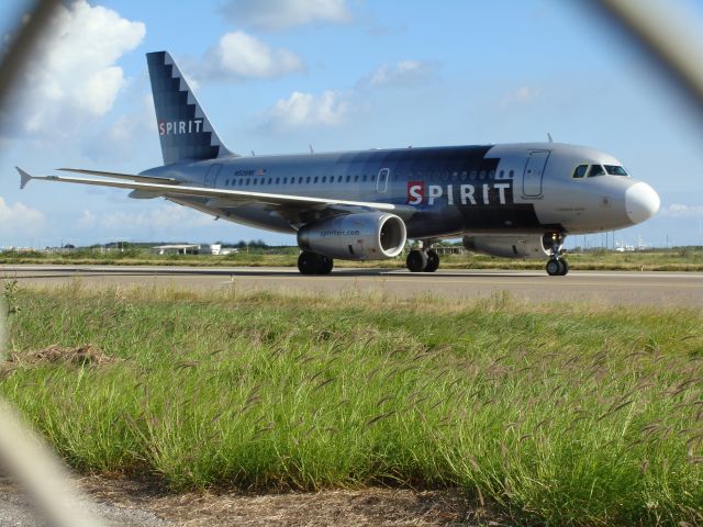 Airbus A319 (N508NK) - taxiway G to holding point runway 11