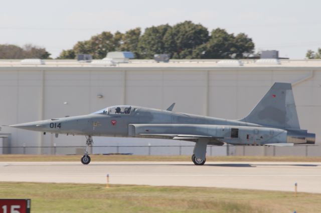 Northrop RF-5 Tigereye (N65FK) - 07NOV20, callsign TIGER 1. 