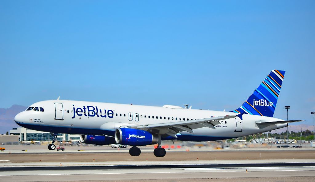 Airbus A320 (N591JB) - N591JB jetBlue Airways 2004 AIRBUS A320-232 s/n 2246 "Tale of Blue Cities" - Las Vegas - McCarran International Airport (LAS / KLAS)br /USA - Nevada April 2, 2015br /Photo: Tomás Del Coro