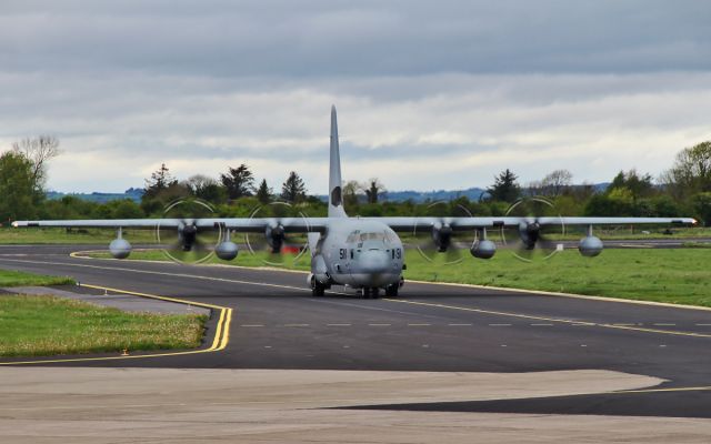 16-6511 — - usm kc-130j 166511 arriving in shannon 4/5/14.