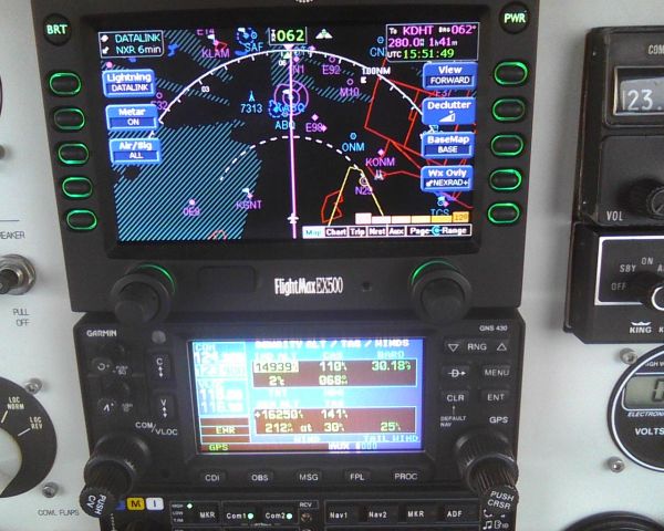 Rockwell Commander 114 (N4645W) - Eastbound 15-thousand 168kt groundspeed