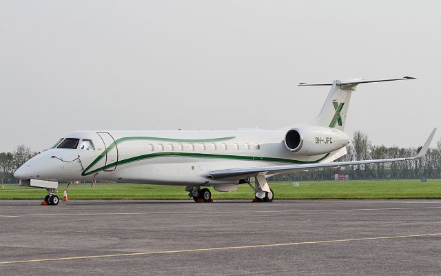 Embraer ERJ-135 (9H-JPC) - air x charter emb erj-135bj 9h-jpc at shannon 20/4/19.