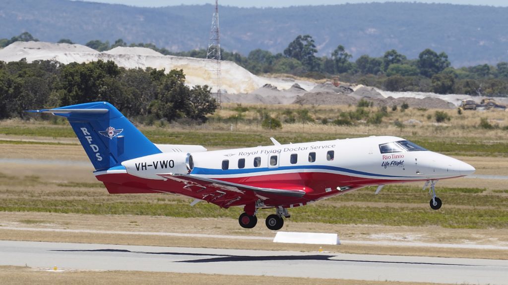 Pilatus PC-24 (VH-VWO) - Pilatus PC-24 Royal Flying Doctor Service Australia. VH-VWO YPJT 180/1/19