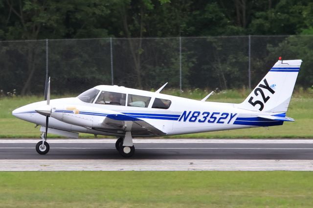 Piper PA-30 Twin Comanche (N8352Y) - Morning launch for AirVenture Cup Race, 21 July 2024