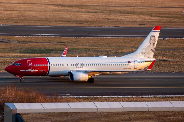 Boeing 737-700 (LN-NOD) - Picture, is taken from old Tower, Copenhagen