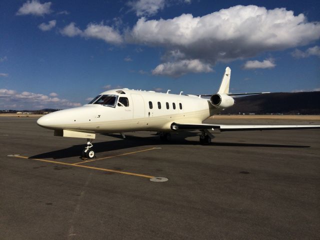 IAI Gulfstream G100 (N63XG) - N63XG ON RAMP AT ELMIRA, NY