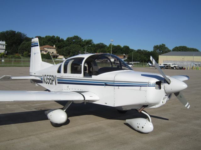 Grumman AA-5 Tiger (N356PV) - On the main ramp at Omaha Millard.  This was one of the pictures I took in 2017 when I listed it for sale.  I subsequently decided to hold on to it after a deal for an AG5B fell through and I haven't regretted it.