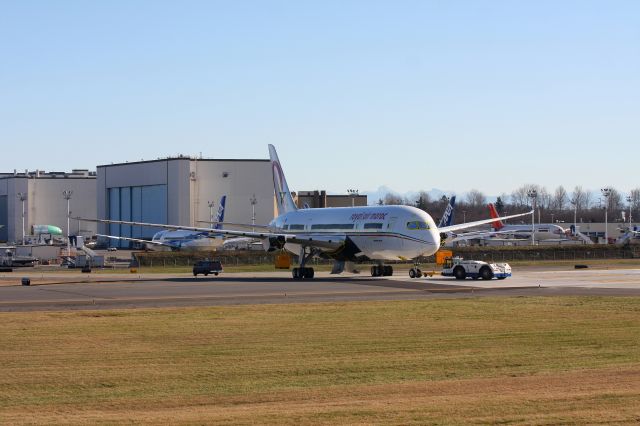 Boeing 787-8 (RAM17) - A future Royal Air Maroc 787 moved to the flightline.