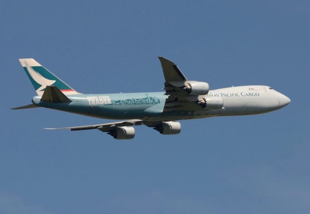 BOEING 747-8 (B-LJA) - 05/05/2014br /cathay cargo