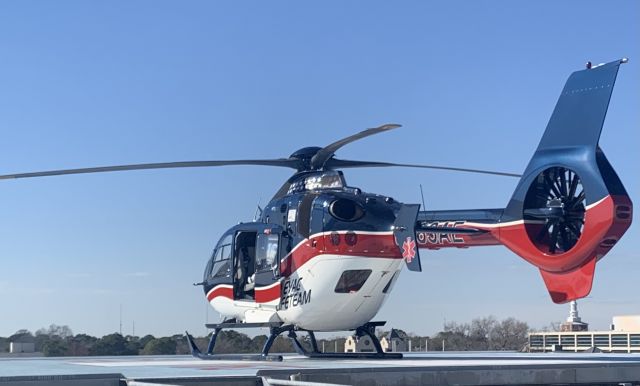 Eurocopter EC-635 (N883AE) - Air evac life team at GA37 ( memorial hospital)