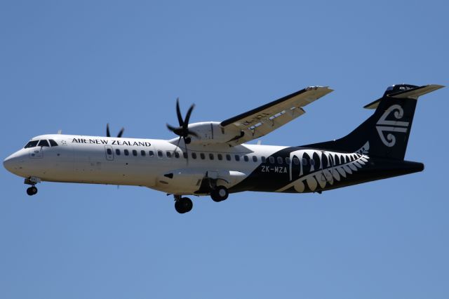 Aerospatiale ATR-72-600 (ZK-MZA) - on 28 Dec 2019