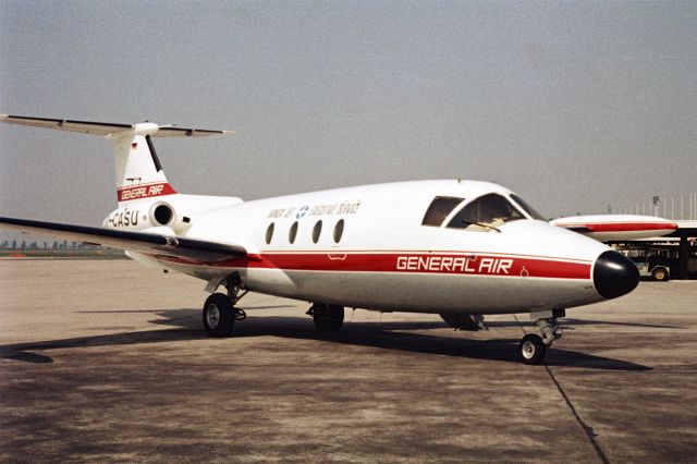MBB HFB-320 Hansa (D-CASU) - 1968 at Düsseldorf (EDDL)
