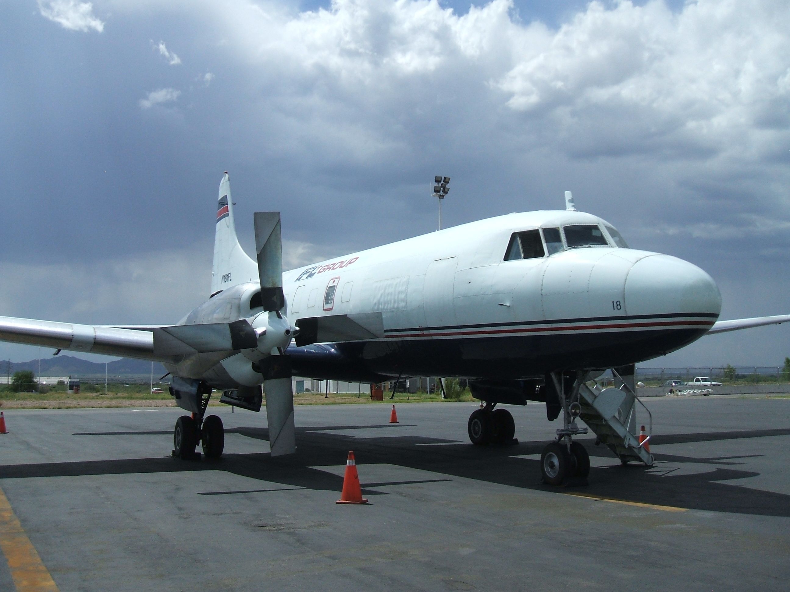 CONVAIR CV-580 (TSU181) - Convair 580