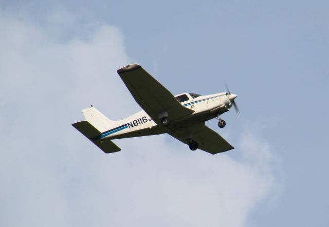 Piper Cherokee (N8116J) - N8116J departing runway 21 at TTA