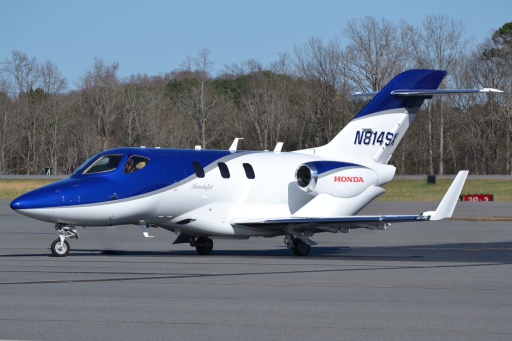 Honda HondaJet (N814SX) - I R I S IN FAUQUIER INC at KJQF - 2/27/18