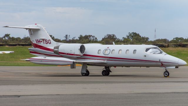 Learjet 35 (VH-TSG)