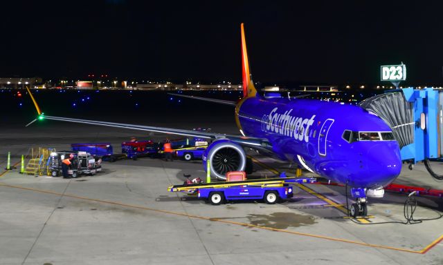 Boeing 737 MAX 8 (N8842L) - Southwest Airlines Boeing 737-8 MAX N8842L in Detroit 